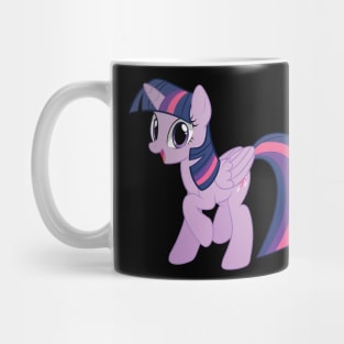 Magical Purple Book Horse Mug